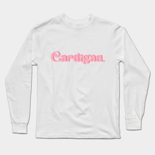 Cardigan Long Sleeve T-Shirt
